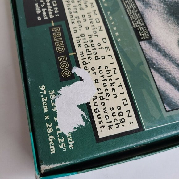 Vintage Golf-ology 750+ Piece Jigsaw Puzzle Sealed Golf Humor Box Warped - Picture 7 of 8